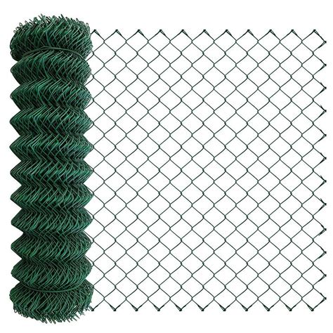 Galvanized Iron Pvc Coated Chain Link Mesh Fence Ft X Mm At Rs