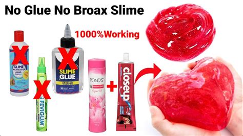 No Borax No Glue No Activator Slimehow To Make Slime Without Boraxdiy Fluffy Slimehomemade