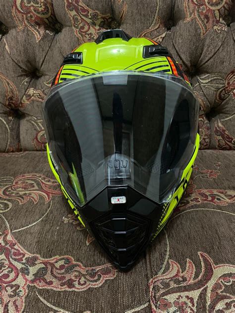 Agv Ax Dual Evo Soleluna Motor Di Carousell