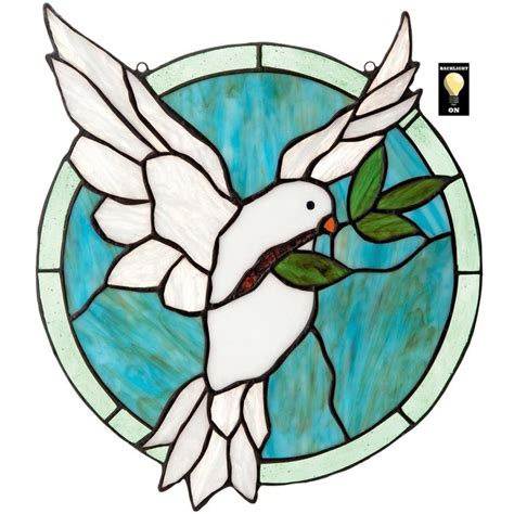 Dove Stained Glass