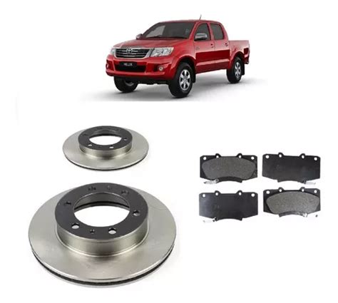 Kit Discos Y Pastillas De Freno Toyota Hilux Sw Env O Gratis