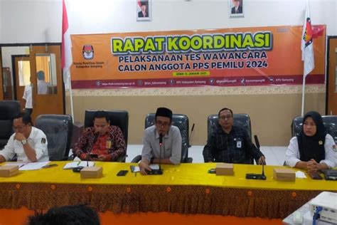 Pengumuman Hasil Seleksi Wawancara Calon Anggota Pps Pemilu 2024 Cek