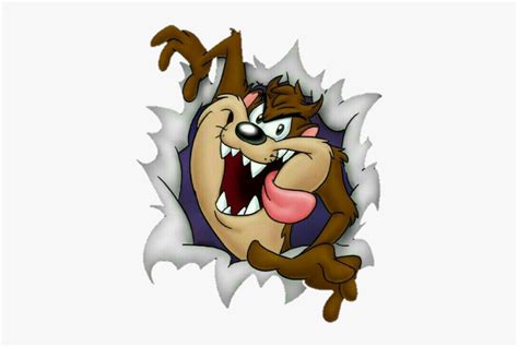 Tasmanian Devil Cartoon Painting, HD Png Download , Transparent Png ...