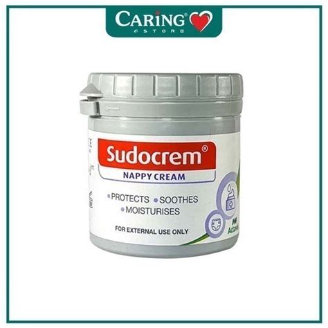 Caring Sudocrem Nappy Rash Cream 125g Shopee Malaysia