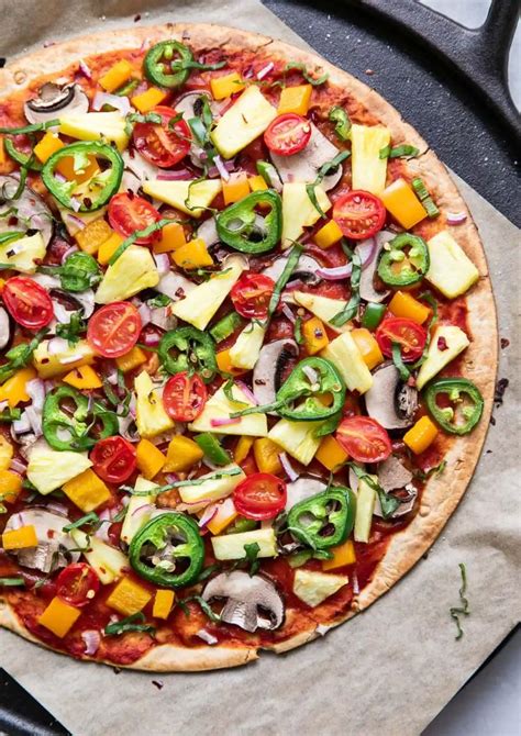 Pineapple Veggie Lovers Pizza Vegan The Simple Veganista