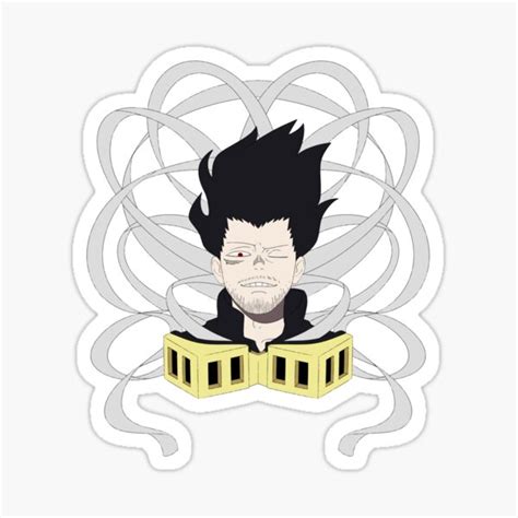 Shouta Aizawa Eraserhead BNHA Sticker For Sale By Ashab0mb Redbubble