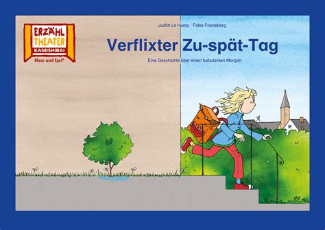 Verflixter Zu Sp T Tag Kamishibai Bildkarten Buch Hase Und Igel