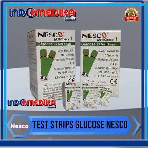 Jual Strip Gula Nesco Strip Glucose Nesco Strip Nesco Gula Darah