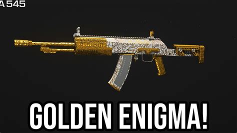 How To Unlock Golden Enigma Camo FAST EASY In Call Of Duty Modern