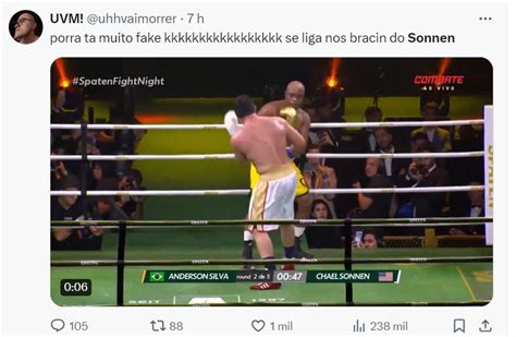 Empate Luta De Anderson Silva E Chael Sonnen Rende Memes Na Internet