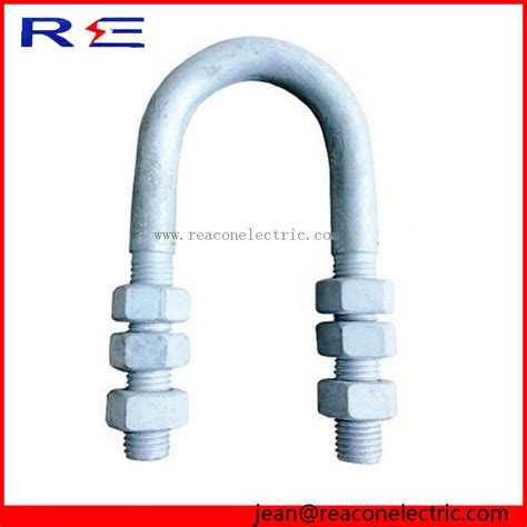 Pole Line Fastener Galvanized U Bolt Arnoldcable