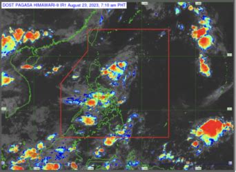 Pagasa Lpa Spotted In East Of Cagayan May Develop Into Tropical