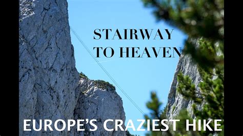 Stairway To Heaven Sky Ladder Austria S Hike Grosser Donnerkogel