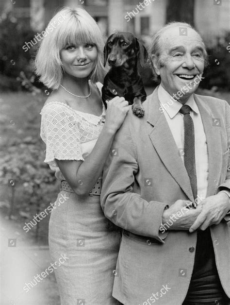 Actress Glynis Barber Actorcomedian Max Wall Editorial Stock Photo - Stock Image | Shutterstock