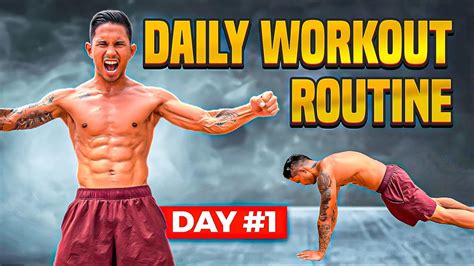 Complete 20 Minute Full Body Workout Daily Workout Day 1 No