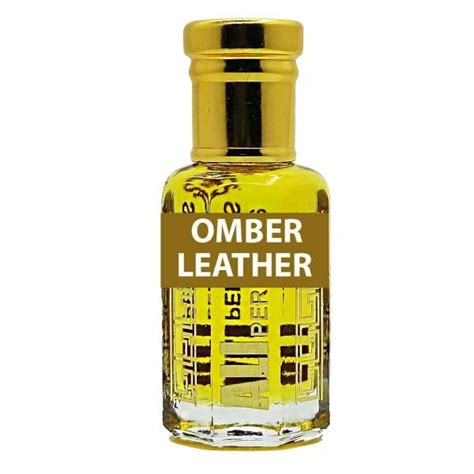 Ali Perfumes Omber Leather Unisex Luxury Long Lasting Woody Spicy Attar