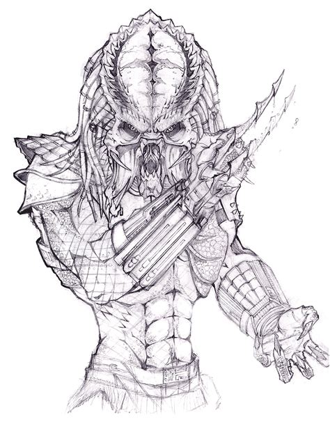 Predator Coloring Pages To Download And Print For Free