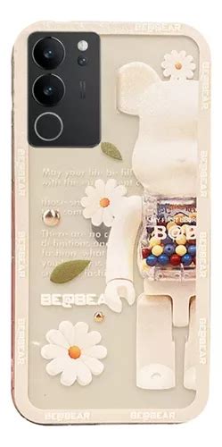 Funda Para Vivo V30 Lite 5g Transparencia Oso Muñeco Meses sin intereses