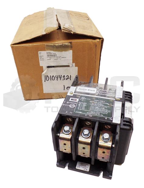 New Joslyn Clark Cv77u030406 Compact Vacuum Contactor W B77 460916a