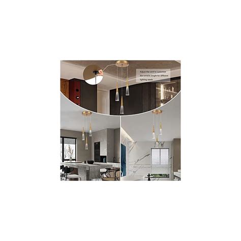 Buy Masivel Pendant Lighting Modern Light Dimmable Led Crystal