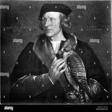 Hans Holbein Ii 055 Black And White Stock Photo Alamy