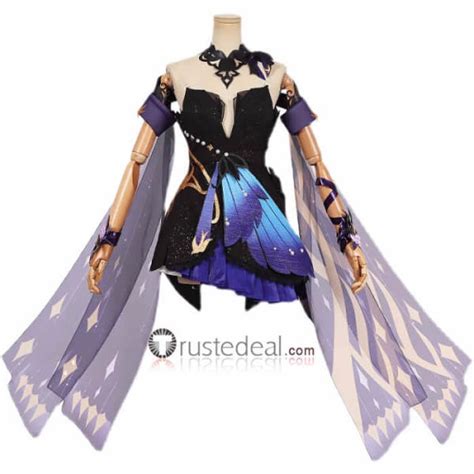 Genshin Impact Keqing Opulent Splendor New Skin Keqing Cosplay Costume