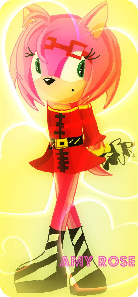 Amy Rose Amy Rose Fan Art 13566441 Fanpop