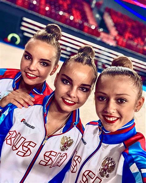 Dina Averina🇷🇺 Arina Averina🇷🇺 And Anastasia Simakova Russia 🇷🇺