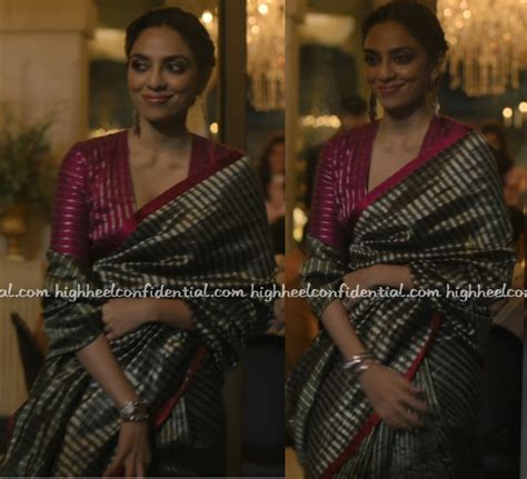 Sobhita Dhulipala Striped Chanderi Made In Heaven Episode High