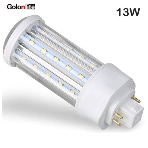 Golonlite Lámpara led Gx24 de 4 pines luz de maíz de 360 grados cfl