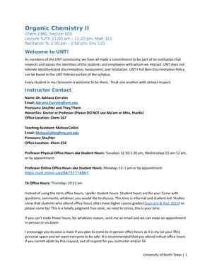 Formal Lab Report Sample Student B Thin Layer Chrmatography