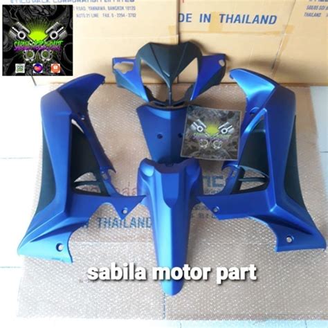 Jual Full Set Cover Body Sayap Depan Honda Supra X 125 R Batman Warna