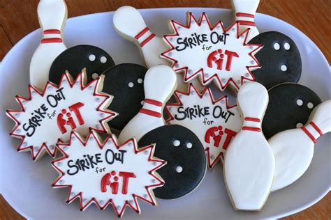 Strike Out For A T Ataxia Telangiectasia Decorated Cookie Platter