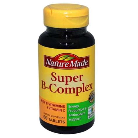 Super B Complex Tabs By Nature Made Bishops Market