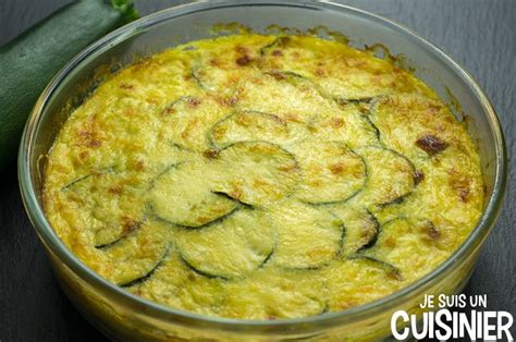 Recette De Gratin De Courgettes à La Bechamel Et Emmental