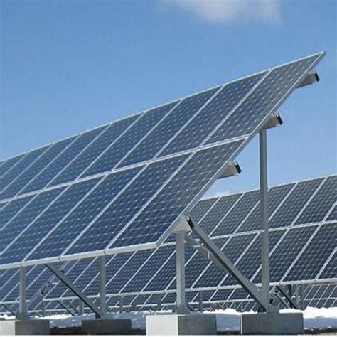 1mw Sistema De Panel De Campo Fotovoltaico Solar H Beam C Rejilla De Acero Instalación De