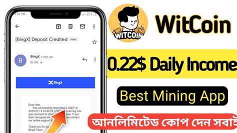 Witcoin Withdraw Update One Of Best Mining App For Android Youtube