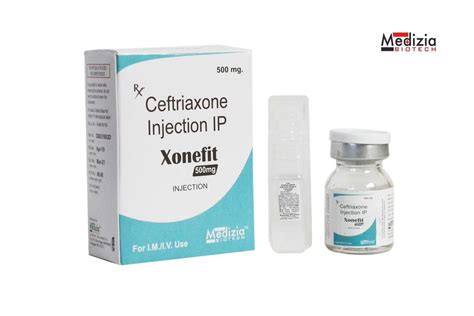 Medizia Biotech Ceftriaxone Injection IP 500 Mg At Rs 49 5 Unit In