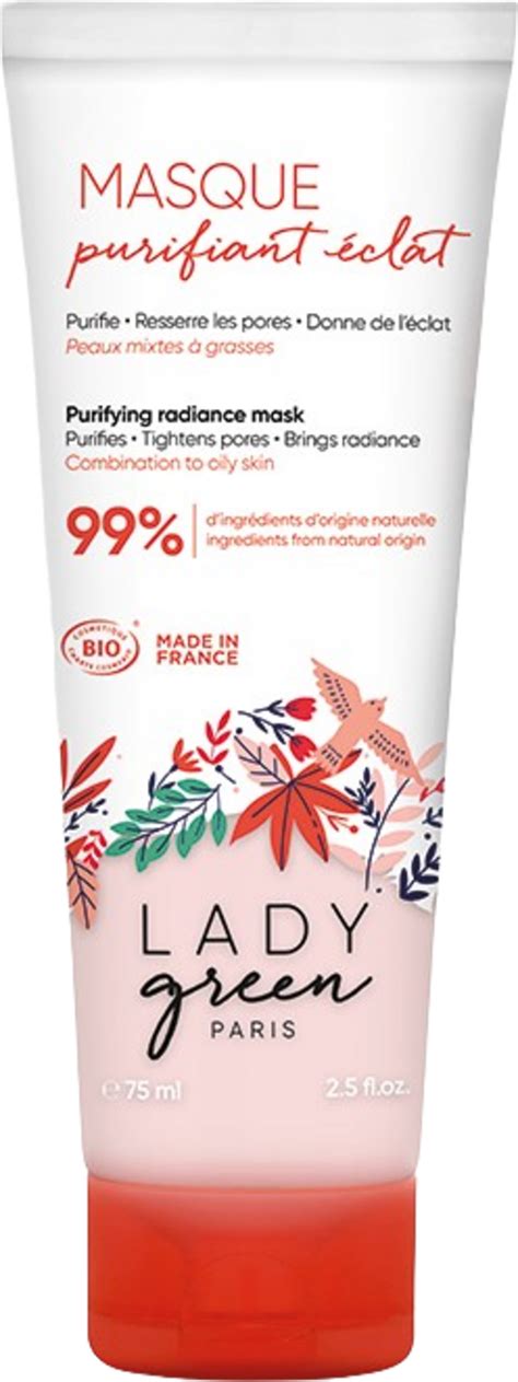 Lady Green Purifying Radiance Mask 75 Ml Ecco Verde Onlineshop