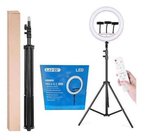 Lampara Aro De Luz 18 Pulgadas Led Profesional Foto Vídeo t Envío gratis