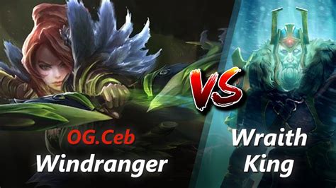 How To Windranger Offlane Vs Wraith King Keeper Of The Light Feat Ceb