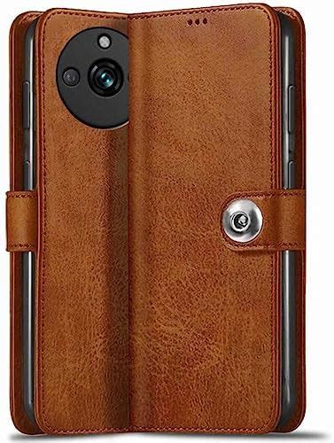 Fastship Case Leather Finish Flip Cover For Realme 11Pro Plus RMX3741