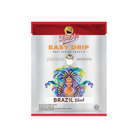 Jual Kapal Api Kopi Brazil Blend Easy Drip Box Sachet Gram