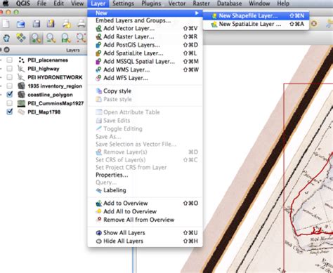 Creating New Vector Layers In QGIS 2 0 Programming Historian