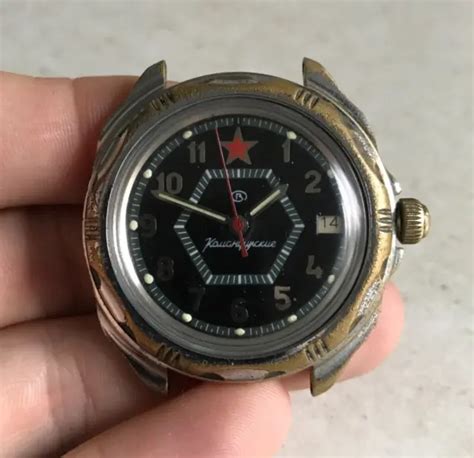 Montre Vostok Komandirskie Wostok Vintage Montre Bracelet Urss Rare