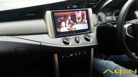 Alien Android Car Infotainment System For Toyota Innova Crysta Youtube