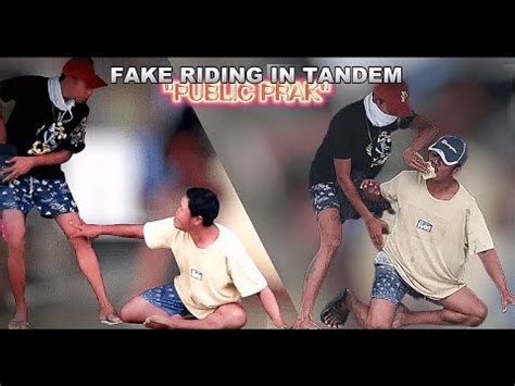 FAKE RIDING IN TANDREM Wag Kayong Matakot Mamimigay Lang Kami Ng