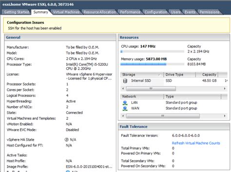 Virtualization Missing Memory On ESXI 6 0 Server Fault