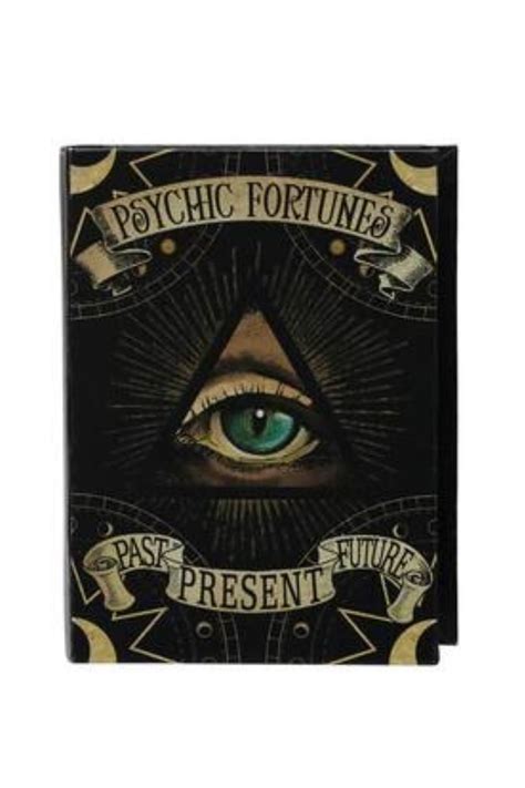 Halloween Psychic Fortunes Book Box Cheapundies