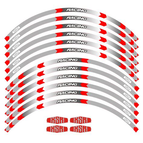 FOR YAMAHA XSR 700 900 MOTORCYCLE RIM STRIPES WHEEL DECALS TAPE